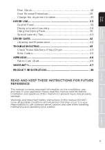 Preview for 3 page of Midea MLE52N4AWW User'S Manual & Installation Instructions