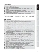 Preview for 5 page of Midea MLE52N4AWW User'S Manual & Installation Instructions