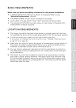 Preview for 9 page of Midea MLE52N4AWW User'S Manual & Installation Instructions