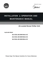 Midea MLSC380A-SB3Z Installation, Operation And Maintenance Manual preview