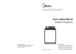 Midea MLV41N1AWW Owner'S Manual preview
