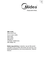 Midea MM717CKL Instruction Manual preview