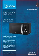 Midea MM720CJ9 User Manual preview