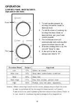 Preview for 10 page of Midea MM720CXM Instruction Manual