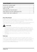 Preview for 2 page of Midea MMC-EC1335-WH Instruction Manual