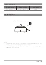 Preview for 5 page of Midea MMC-EC1335-WH Instruction Manual