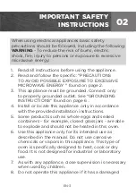 Preview for 3 page of Midea MMC07S1ABB Instruction Manual