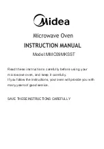 Предварительный просмотр 1 страницы Midea MMC09MKSST Instruction Manual