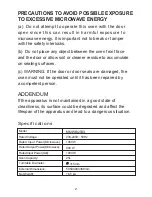 Preview for 3 page of Midea MMWBI25SS Instructions Manual