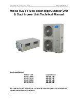 Midea MONB-76C Technical Manual предпросмотр