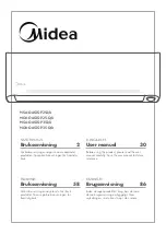 Midea MOX-OASIS-P25-O User Manual предпросмотр