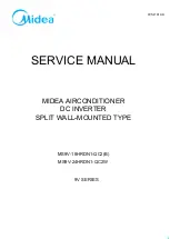 Midea MS9V-09HRDN1-QC2 9V Series Service Manual предпросмотр