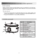 Предварительный просмотр 5 страницы Midea MSCK-TC60SS User Manual