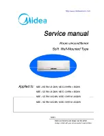 Preview for 1 page of Midea MSE-09CRN1-BQ8W Service Manual