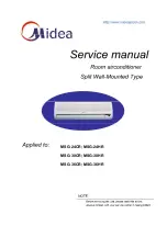 Midea MSG-24CR Service Manual предпросмотр