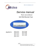 Midea MSH-07CR Service Manual предпросмотр