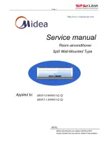 Midea MSR1-09HRN1-QC2 Service Manual предпросмотр