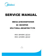 Midea MSV1-09HRDN1-QC2 Service Manual предпросмотр