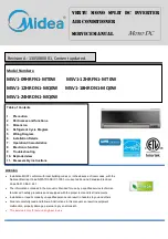 Midea MSV1-09HRFN1-MT0W Service Manual preview