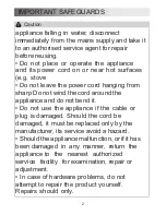 Preview for 3 page of Midea MT-RW2L03W1 User Manual