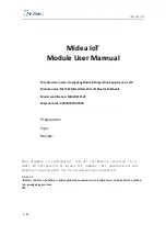 Midea MT7697N User Manual preview
