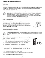 Preview for 11 page of Midea MTM258W User Manual