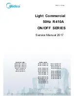 Midea MUE-36HRN1-R1 Service Manual предпросмотр