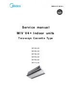 Предварительный просмотр 1 страницы Midea MVT22A-VA1 Service Manual