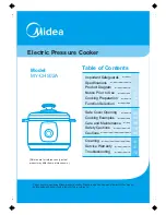 Midea MY-CH502A Manual preview