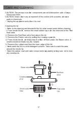 Предварительный просмотр 18 страницы Midea MY-CS6004WP Owner'S Handbook Manual