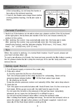 Preview for 7 page of Midea MY-CS6037WP2 User Manual
