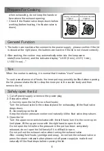 Preview for 23 page of Midea MY6021D Instruction Manual