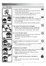 Preview for 28 page of Midea MY6021D Instruction Manual