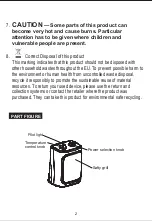 Предварительный просмотр 3 страницы Midea NT20-16A Owner'S Manual