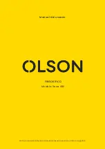 Midea Olson SBS Series User Manual preview