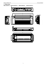 Предварительный просмотр 8 страницы Midea One-way Cassette Series Technical & Service Manual