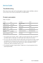 Предварительный просмотр 31 страницы Midea PG2320Z Instruction Manual