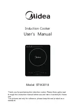Midea STW2018 User Manual preview