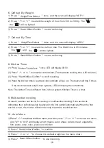 Preview for 19 page of Midea TC925B8D Instruction Manual