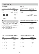 Preview for 15 page of Midea TC951K6FG Instruction Manual
