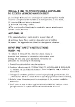 Preview for 4 page of Midea TJE17G Series Installation And Instruction Manual