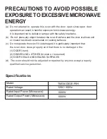 Preview for 2 page of Midea TM034D3GE-P0H Instruction Manual