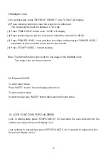 Preview for 18 page of Midea TM034D4HL Instruction Manual