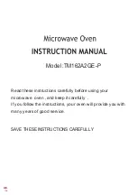 Midea TM162A2GE-P Instruction Manual preview