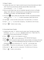 Предварительный просмотр 23 страницы Midea TR936T4CR Operation Manual