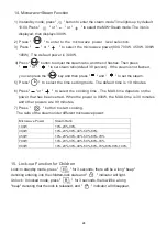 Предварительный просмотр 24 страницы Midea TR936T4CR Operation Manual