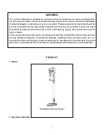 Preview for 3 page of Midea V18P01FP25NA Service Manual