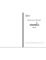 Preview for 1 page of Midea Vandelo MRD410 Instruction Manual