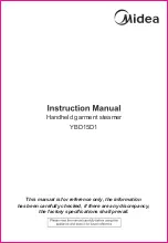 Midea YBD15D1 Instruction Manual preview