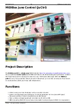 MIDIbox JuCtrl Manual предпросмотр